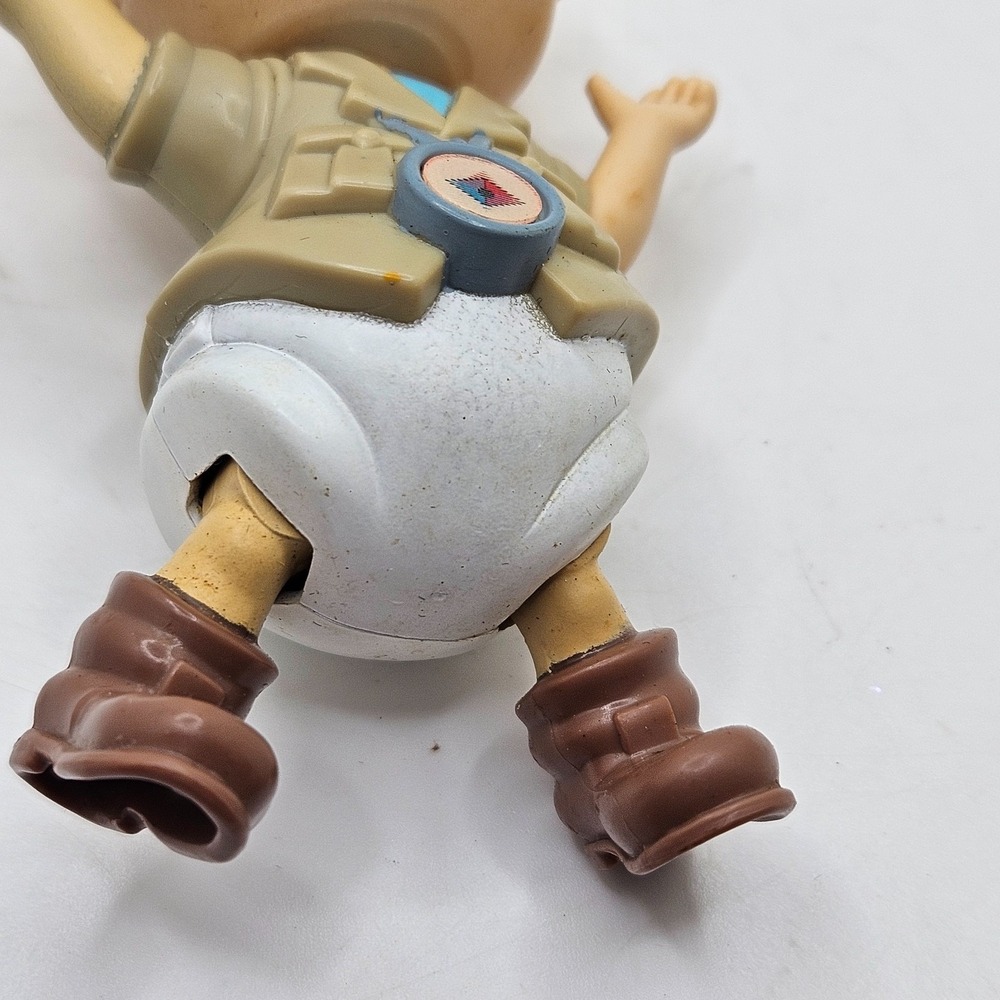Vintage 1998 Rugrats Tommy Pickles Safari Burger King Kids Club Pull Toy - Picture 4 of 9